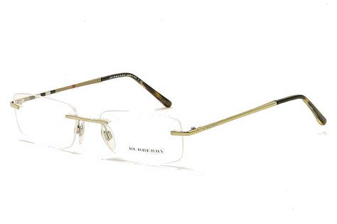 burberry rimless frames|Burberry Eyeglasses .